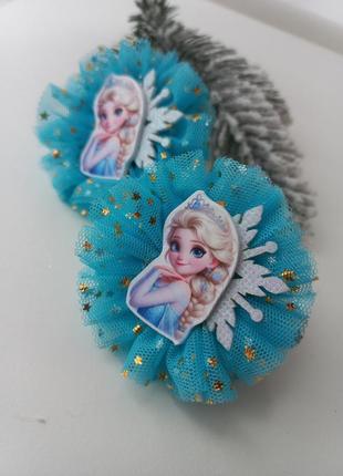 Бантики новогодние резиночки