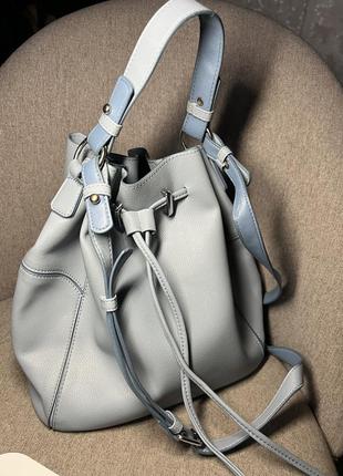 Жіноча сумка - мішок zara