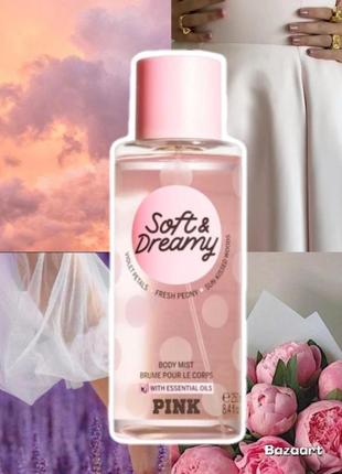 Парфюмированный спрей victoria’s secret pink soft & dreamy