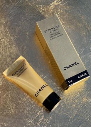 Антивіковий крем з універсальною текстурою chanel sublimage la creme, 5мл