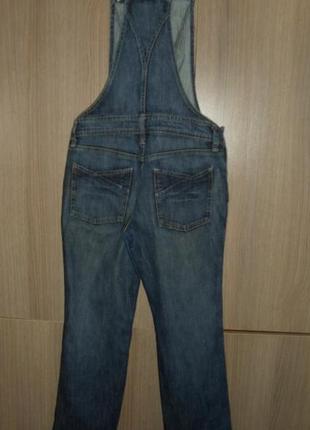Комбинезон джинсовый размер s 44-46 пояс 88-100см4 фото