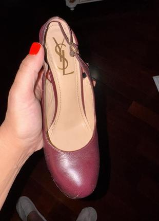Босоножки yves saint laurent