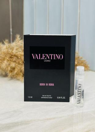 Оригінал пробник парфум туалетна вода valentino uomo born in roma