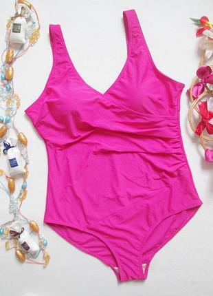 Шикарный слитный однотонный купальник батал beachcomber 🌴🌼🌴