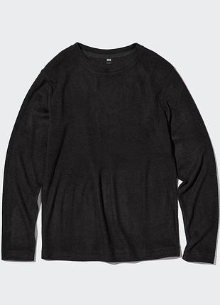 Термолонгслів uniqlo heattech розмір xl чорний (452308)