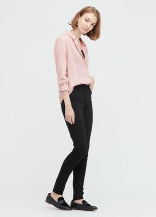 Женские джинсы скинни с высокой эластичностью 28/32 uniqlo