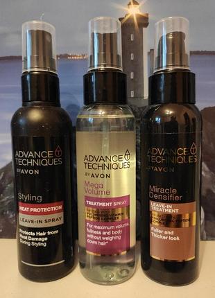 Спрей для волосся термозахист з гіалуроном  avon 100 ml