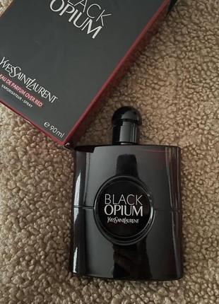 Yves saint laurent black opium over red 90 мл