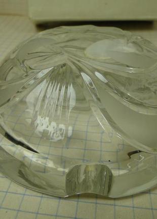Пепельница хрустальная rogaska югославия