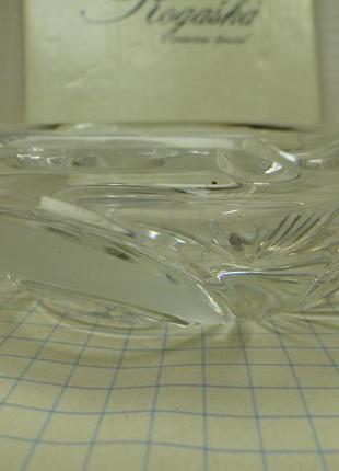 Пепельница хрустальная rogaska югославия