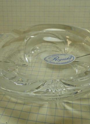 Пепельница хрустальная rogaska югославия
