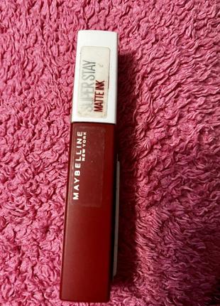 Стійка рідка матова помада для губ maybelline new york super stay matte ink, 330 innovator