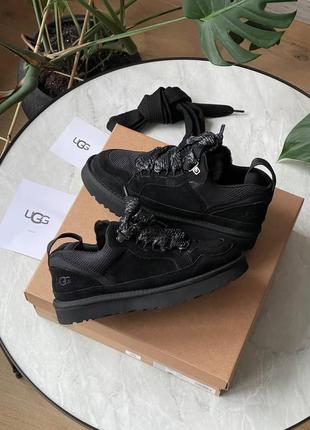 Кроссовки угги ugg lowmel sneaker black