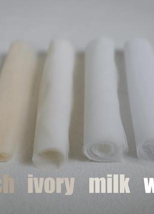 Свадебная фата с рюшами для невесты.