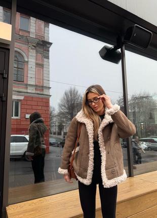 Жіноча дублянка еко шуба,барашек,каракуль,жіноча дублянка,дубльнка,двухсторонняя зимняя куртка
