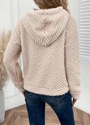 Женская плюшевая кофта 4