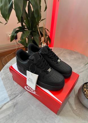 Кроссовки nike air force 1 low black