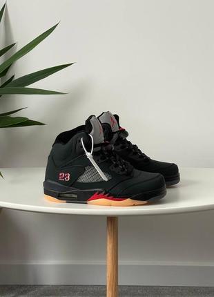 Кроссовки nike air jordan 5 retro gore tex off noir black dr0092-001
