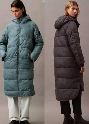 Пальто пуховик  calvin klein