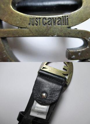 Ремень/пояс roberto cavalli - just cavalli mens leather belt