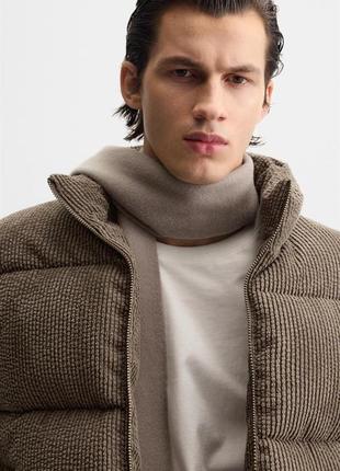 Стьобана куртка чоловіча вельветова zara new