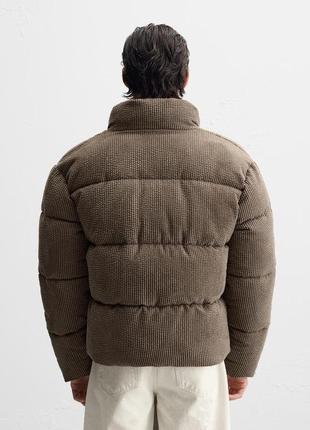 Стьобана куртка чоловіча вельветова zara new