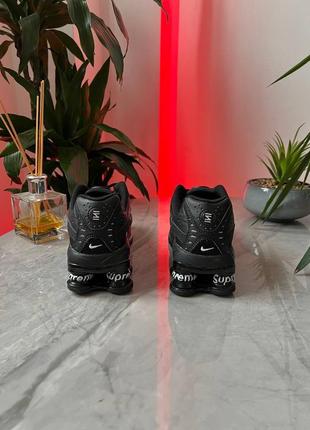 Nike supreme shox ride 2 black10 фото