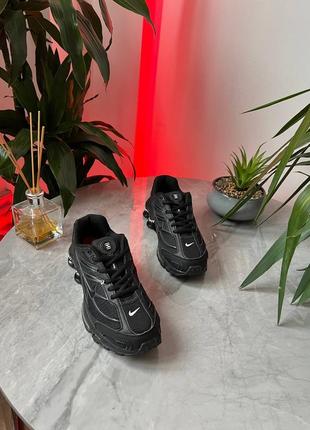 Nike supreme shox ride 2 black4 фото