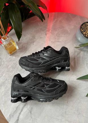 Nike supreme shox ride 2 black8 фото