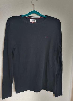 Базовый хлопковый реглан tommy hilfiger