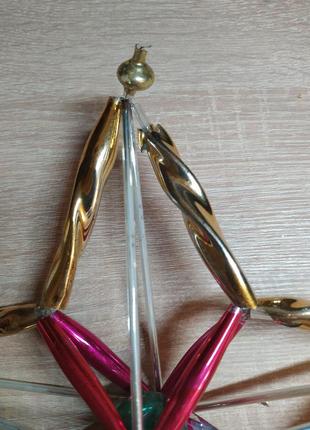 Новогодняя звезда на елку срср