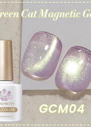 Кришталевий гель лак котяче око для нігтів манікюру база топ праймер фрезер лампа