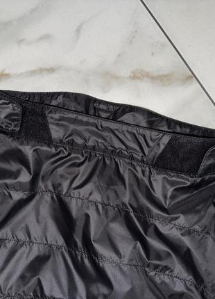 Спортивна зимова чорна термоспідниця на шерсті ortovox swisswool m (46)2 фото