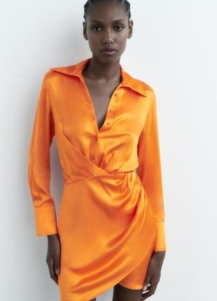 Сукня шовкова zara