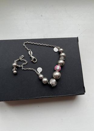 Браслет серебро