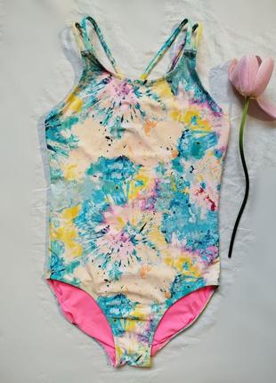 Фантазийный детский слитный купальник nеxt на девочку/купальник детский с принтом
