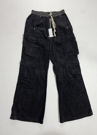 Штани rick owens drkshdw cargo velvet pants