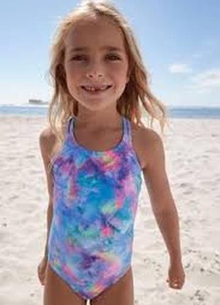 Фантазийный детский слитный купальник nеxt на девочку/купальник детский с принтом