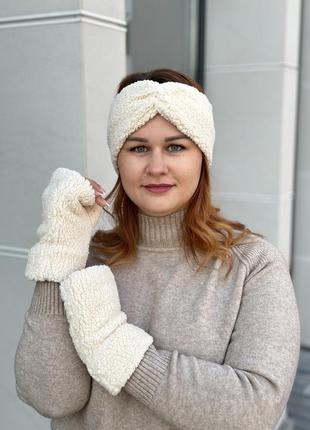 Комплект повязка и перчатки