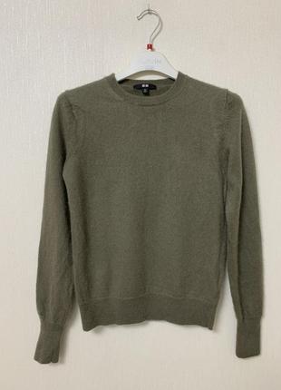 Uniqlo  кашемировый джемпер