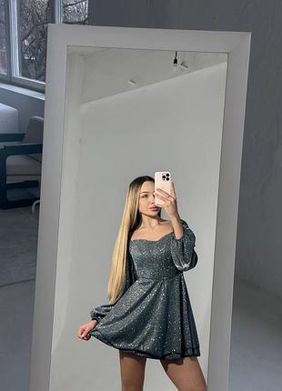Платье из люрекса