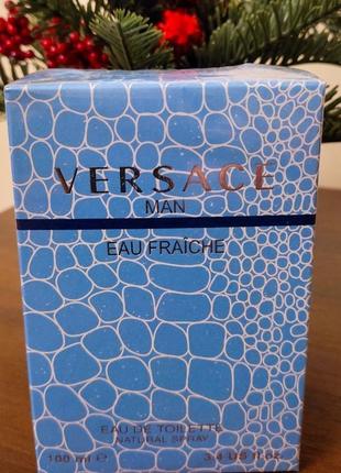 Мужская туалетная вода versace man eau fraiche 100 мл