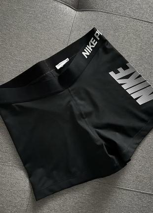 Черные спортивные шортики nike runs pro🖤