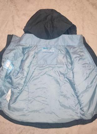 Зимняя непромокаемая куртка на девочку regatta 3-4 года2 фото