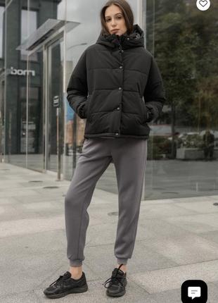 Куртка чёрная staff
