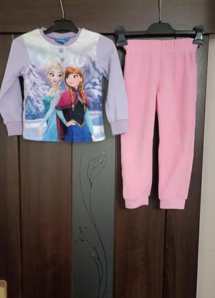 Флісова піжама disney frozen