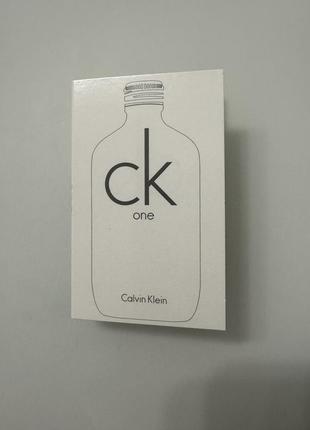 Calvin klein, one
