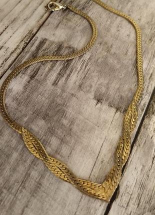 Pierre cardin кольє вінтаж в золотому тоні