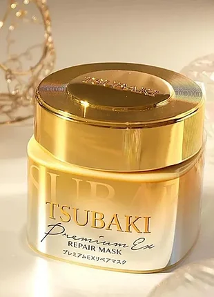 Восстанавливающая маска для волос shiseido tsubaki premium repair mask 180 g