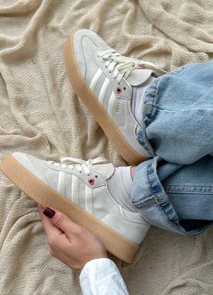 Кроссовки adidas drip samba platform grey\ Reflective